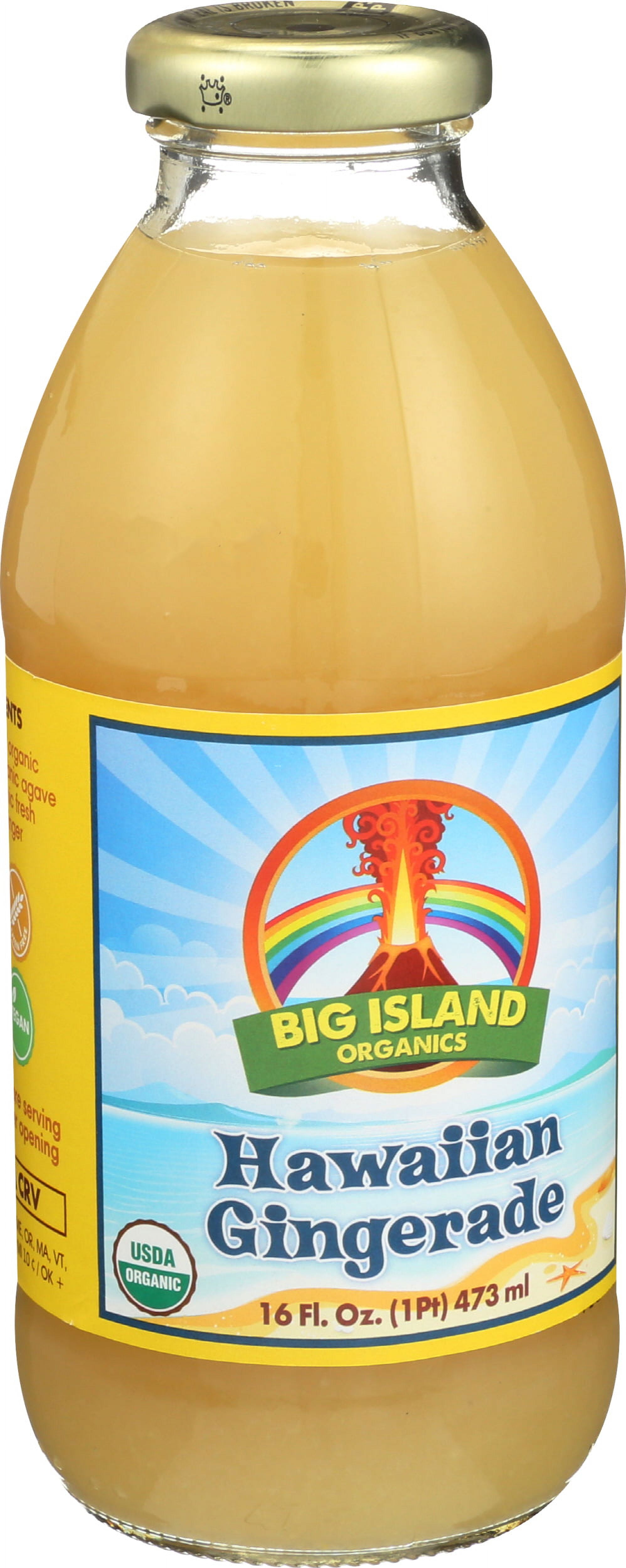 Big Island Organics - Hawaiian Gingerade - 16oz (4 pk)