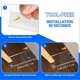 thumbnail image 5 of 1Pack Couch Wall Spacer, with Protects Walls & Furniture, 22.7x12.1x0.8cm, Universal Wall Spacer Couch, 5 of 5