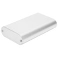 thumbnail image 4 of Aluminum Project Box Electronic Diy Aluminum Box Electrical Box Aluminum Box Aluminum Project Box  Matte Silver  Enclosure Case For Car Player Mobile Power Shell 24x70x110mm, 4 of 8