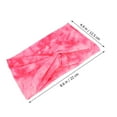thumbnail image 2 of HEANUJJ 4Ud Yoga Headbands Con De Tie Dye Elásticos Y Duraderos Para Deportes Y, 2 of 7