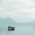 thumbnail image 2 of Blaustein, Alan 26x26 Gold Ornate Wood Framed with Double Matting Museum Art Print Titled - Lago Vista - 28, 2 of 4
