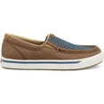 thumbnail image 3 of TWISTED X Adult Male Slip-On Kicks Toasted Coconut & Blue Steel Shoes, Size: 12, Width: M, 3 of 5