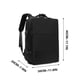 thumbnail image 4 of Xihbxyly Mochila de Viaje de Gran Capacidad, Impermeable, para Senderismo, con Puerto de Carga Usb y Compartimento Separado para Zapatos, Ideal para Uso Diario y Aventuras Al Aire Libre., 4 of 5