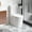 Gloss White, variant on [Luckynote]1.1/1.6 GPF Tornado Flush One-Piece Toilet for bathrooms,Siphonic S-trap 12",Elongated Bowl with Soft Close Seat,Powerful Dual Flush MAP 1000g,Comfort Chair Seat ADA Height 17",Glossy Whit