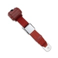 thumbnail image 2 of RetroBelt Bright Red Aviation 2-Point Retractable Lap Seat Belt & Hardware Safe, 2 of 4