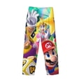 thumbnail image 3 of Lsque Mario Print Men's Pajama Pants, Lounge Pant - Comfortable Home Wear,Elastic Waistband, Stylish Design-X-Large, 3 of 9