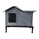 thumbnail image 2 of Caseta Para Gatos/perros Con Aislamiento Térmico Exterior, Tipo Cueva, Con Patas Elevadas, Refugio Para Gatitos Y Otras Mascotas., 2 of 5