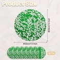 thumbnail image 2 of 16Pcs Manteles Redondos Desechables Verdes, 13" Decoraciones de Mesa de Malla con Brillos Metálicos, 2 of 6