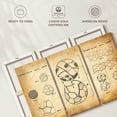thumbnail image 6 of Elephant Stock Soccer Ball 1985 Patent Wall Art - Horizontal Multi Panel Canvas - Living Room Wall Decor - Patent Multi Panel - Black And Gold Decor - 33" x 20", 6 of 8