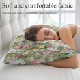 thumbnail image 5 of Sage Green Botanical Pillow Covers, Linen Long Throw Pillow Case, Spring Floral Summer Botanical Vintage Holiday Pillow Protector Decorative Cushion Cover for Living Room/Bedroom 24" x 36", 5 of 8
