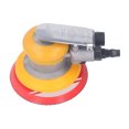 thumbnail image 1 of Pneumatic Palm Sander, High Output Power Wide Application Air Random Orbital Sander 1/4inch Inlet  For Woodworking Polishing, 1 of 8