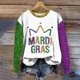 thumbnail image 3 of Gibobby Divertidas Sudaderas Camisa de para mujer, sudadera, camisa de día de fiesta de , Top informal de manga larga (Glauco, L), 3 of 5