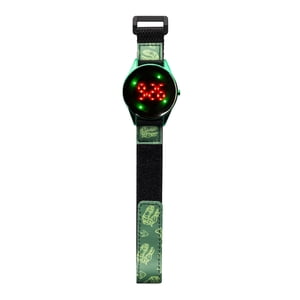 Wonder Nation Boys LED Dial Digital Watch, Green