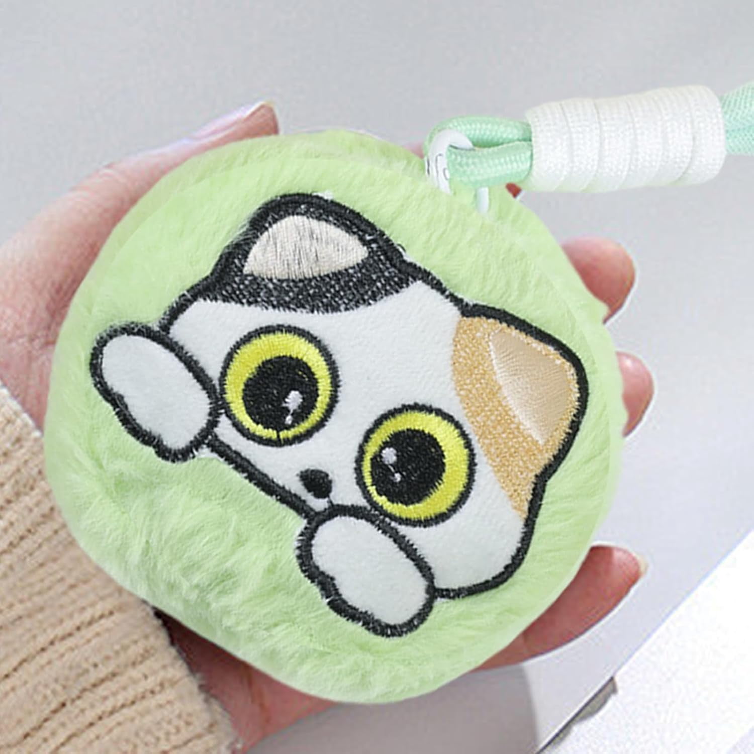 Hand Warmers Rechargeable - Cartoon Electric Hand Warmer, 1000/2000 Mah Ultra Slim Fits Pocket Gloves | USB C Pocket Heater for Women, Outdoor, Office, Commute for Christmas,Winter