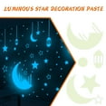 thumbnail image 1 of Pegatinas de pared que brillan en la oscuridad | Pegatinas de estrellas luminosas para la habitación infantil y la decoración del hogar | Arte de cielo nocturno para techo y pared, 1 of 6