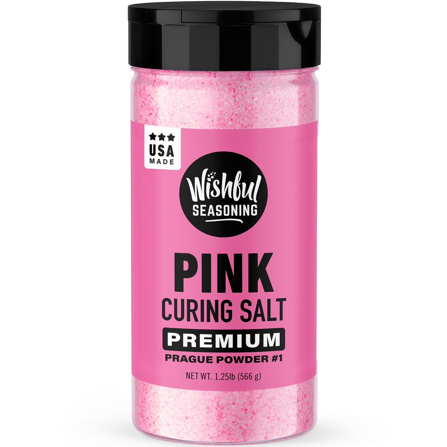 Wishful Seasoning Pink Curing Salt, Prague Powder 1, 1.25 lbs Jar