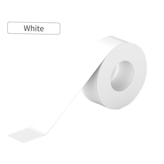 1 Roll White Label Paper Sticky Tape Adhesive Thermal Label Printer Paper Name Price Barcode Sticker Waterproof