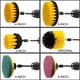 thumbnail image 3 of Cepillo para taladro y varilla de extensión, cepillo de Metal, taladro eléctrico, limpieza de coche, baño, bañera, cocina, azulejos, neumáticos, ventana, 12 Uds., 3 of 5