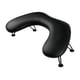 thumbnail image 1 of Almohada de mano para decoración de uñas, mesa para uñas con forma de U, soporte de mano antideslizante para decoración de uñas, herramienta de salón Negro, 1 of 9