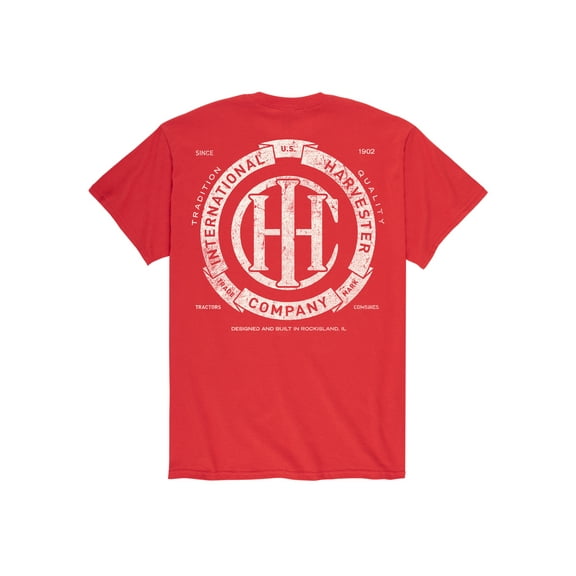Case IH - International Harvester Circle Banner - Men's Short Sleeve Graphic T-Shirt