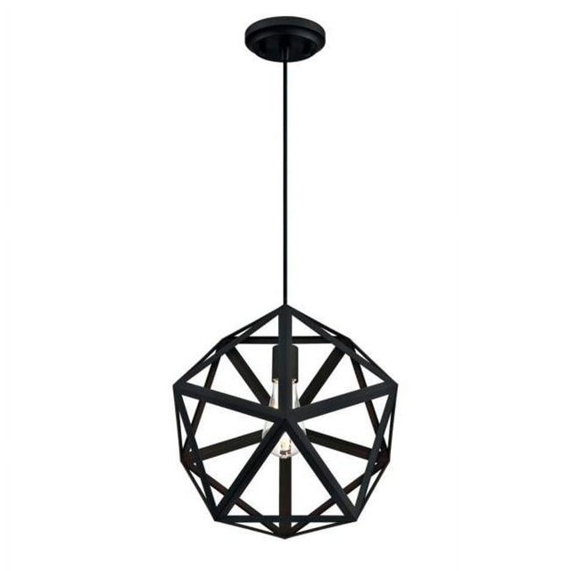 Westinghouse Lighting 6355900 1 Light Pendant Matte Black Finish