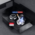 thumbnail image 5 of Car Ashtray with Lid, LED Light One-Touch Open Auto Ash Tray with Flame-Resistant Metal Liner, Sealed Odor Control Cup Holder Fit, Car Gift Accessories, 1Pcs Red, 5 of 5