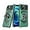 Deep Green, variant on Case for iPhone 14,Military-Grade Metal Ring Car Holder [Built-in Kickstand] Heavy Duty Shockproof Protection TPU PC Phone Case for iPhone 14,6.1 Inch 2022 (Red)