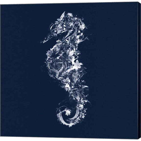 Great Art Now Seahorse by Teis Albers, Canvas Wall Art, 12W x 12H