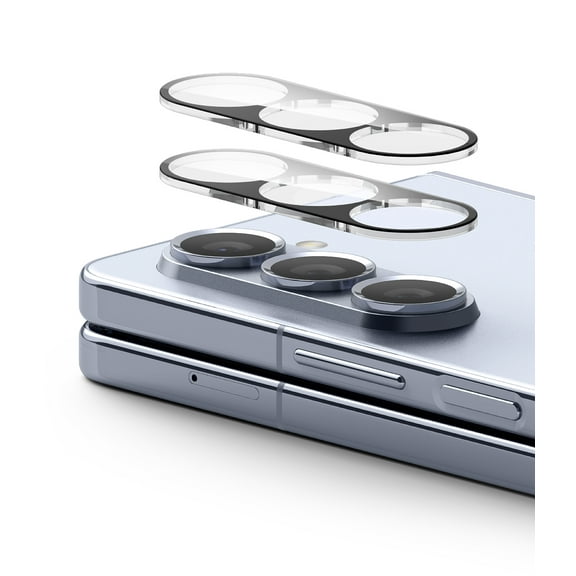 Ringke Camera Glass [Multi-Layer Protection] Compatible with Samsung Galaxy Z Fold 5 Camera Lens Protector, Tempered Glass Camera Cover - 2 Pack