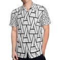 thumbnail image 4 of High Quality Hawaiian Shirts for Men Short Sleeve Aloha Beach Shirt Floral Summer Casual Button Down Shirts Blouses MYB7C2, 4 of 7