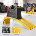 Workshop Ramp Plan 4 Ton (8000 lb) Heavy Duty Steel Car Ramps Set, Drive-On Service Ramps ...