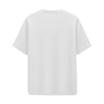 thumbnail image 5 of TAGOLD Mens Summer Short Sleeve Round-Neck Blouses & Shirts Solid Color Basic Base Layer Top, 5 of 5
