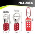 Lockout Tagout Hasp Set Lock Out Tag Out Hasp Hasp Padlock Holder