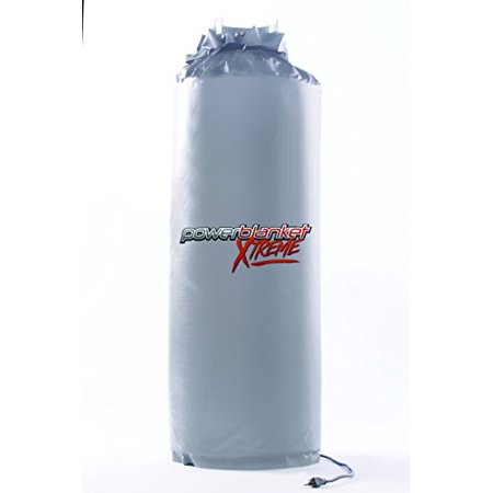 Powerblanket FCW2428CG Xtreme Alloy Foam Cylinder Heater, 24" D x 34" H, Gray