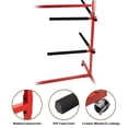 thumbnail image 3 of Reykilor Floor Mobile Bumper Storage Rack, Heavy Duty Utility Double Sided Bumper Cover Storage Dolly with Wheels Space Saving for Automobile Parts, 3 of 12