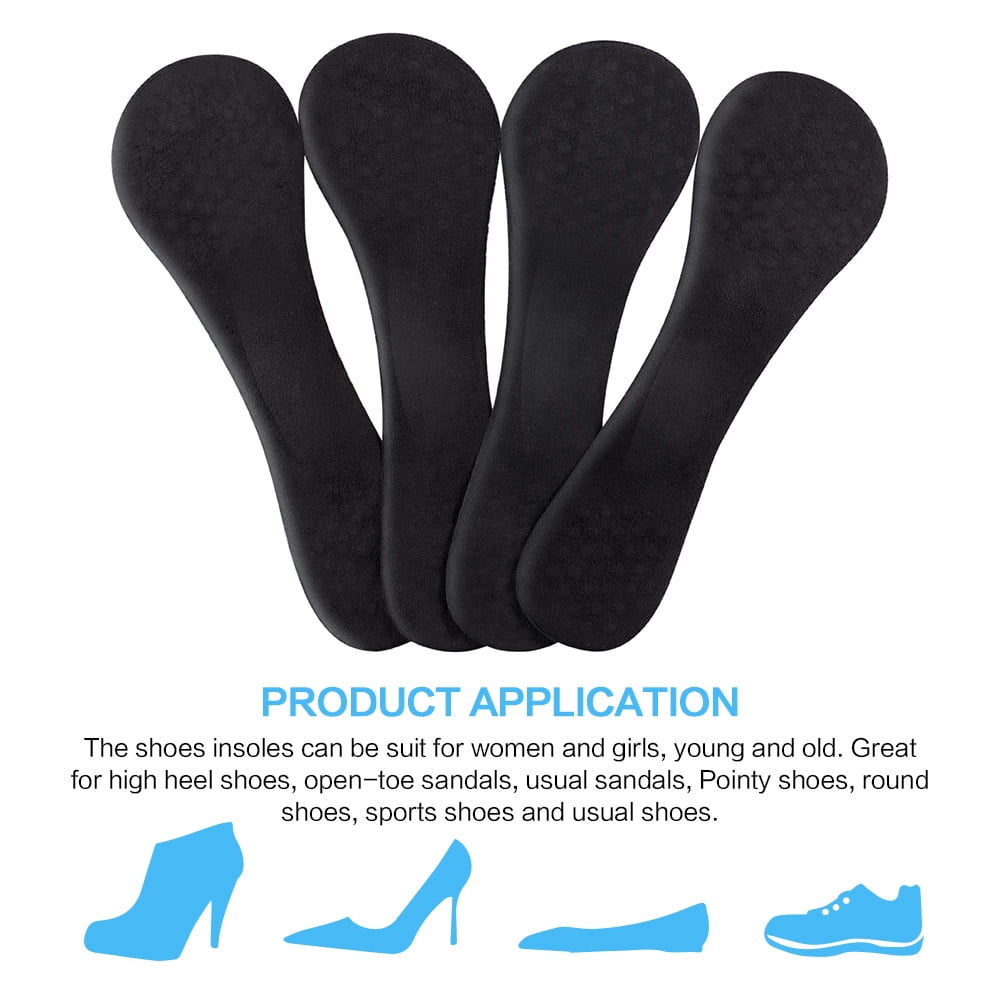 AMONIDA 3/4 Arch Support Shoes Insole Women 2-7.5 Shoes Size for Flat Feet, Plantar Fasciitis,high heel insole high heel insert 3/4 insole
