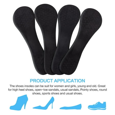 HURRISE 3/4 Arch Support Shoes Insole Women 2-7.5 Shoes Size for Flat Feet, Plantar Fasciitis,Arch (Best Sports Insoles For Flat Feet)