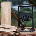 thumbnail image 2 of Log Splitter Heavy Duty Cast Iron Log Splitter Manual Log Splitter Log Splitter Lightweight Firewood Splitter Light Firewood for Home, Outdoor, Camping, 2 of 5