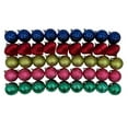 thumbnail image 1 of Décorations incassables Holiday Time, 45 unités, Rouge/Lime doux/Rose vif/Émeraude/Bleu, 1 of 5