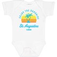 thumbnail image 3 of Inktastic Summer Enjoy the Sunshine St. Augustine Florida in Blue Boys or Girls Baby Bodysuit, 3 of 5