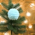 thumbnail image 4 of Fiudx Juego de Bolas Navideñas de Plástico Irrompible, Brillantes, para Decorar El Árbol, Ideal para Bodas y Fiestas, 8 Cm, 6 Unidades, 4 of 6