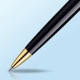 thumbnail image 4 of Waterman Hemisphere Ballpoint Pen | Gloss Black with 23k Gold Trim | Medium Point | Blue Ink | Gift Box, 4 of 7