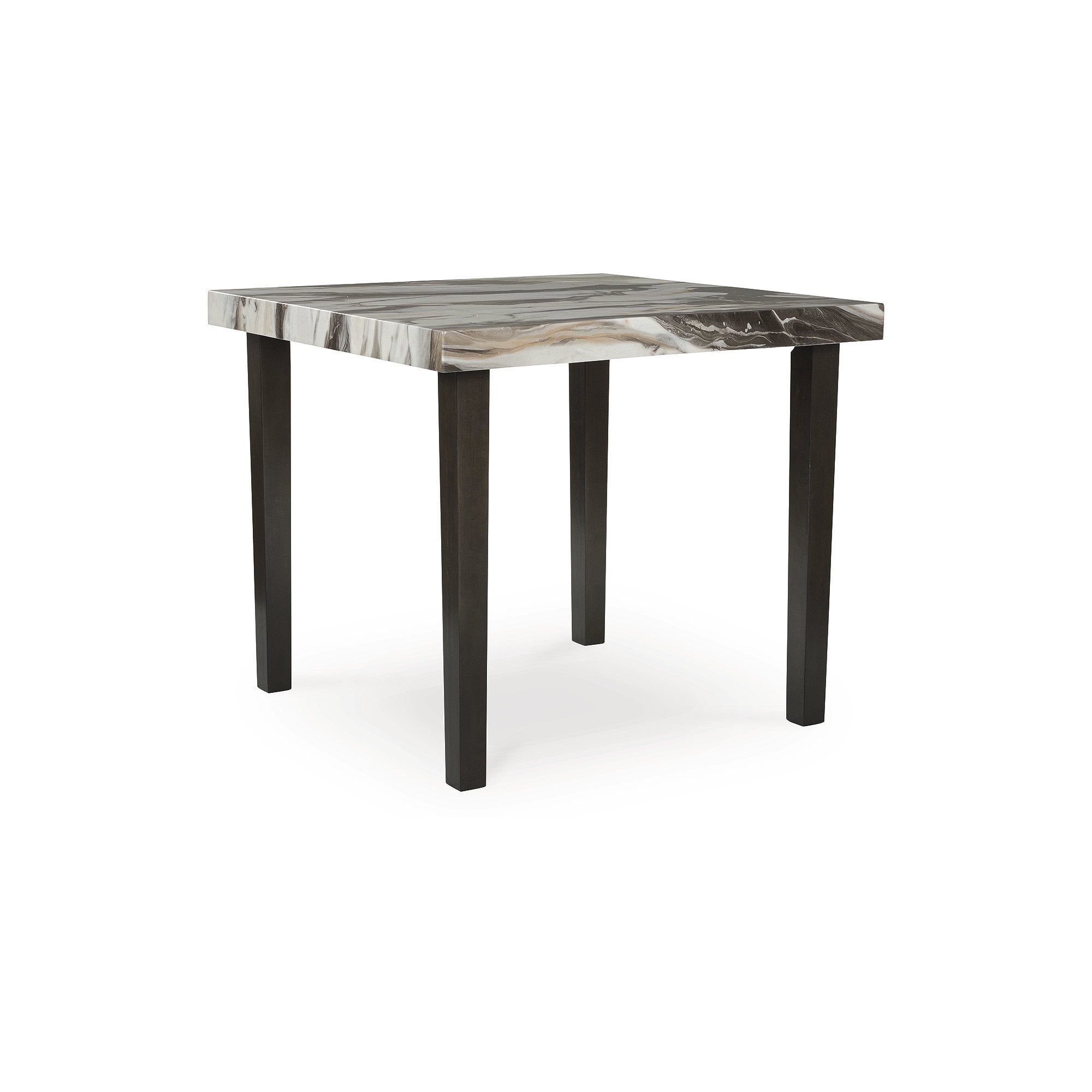 Tavolo da pranzo tradizionale retrò mdf impiallacciato legno scuro 150 x 90 cm Elba