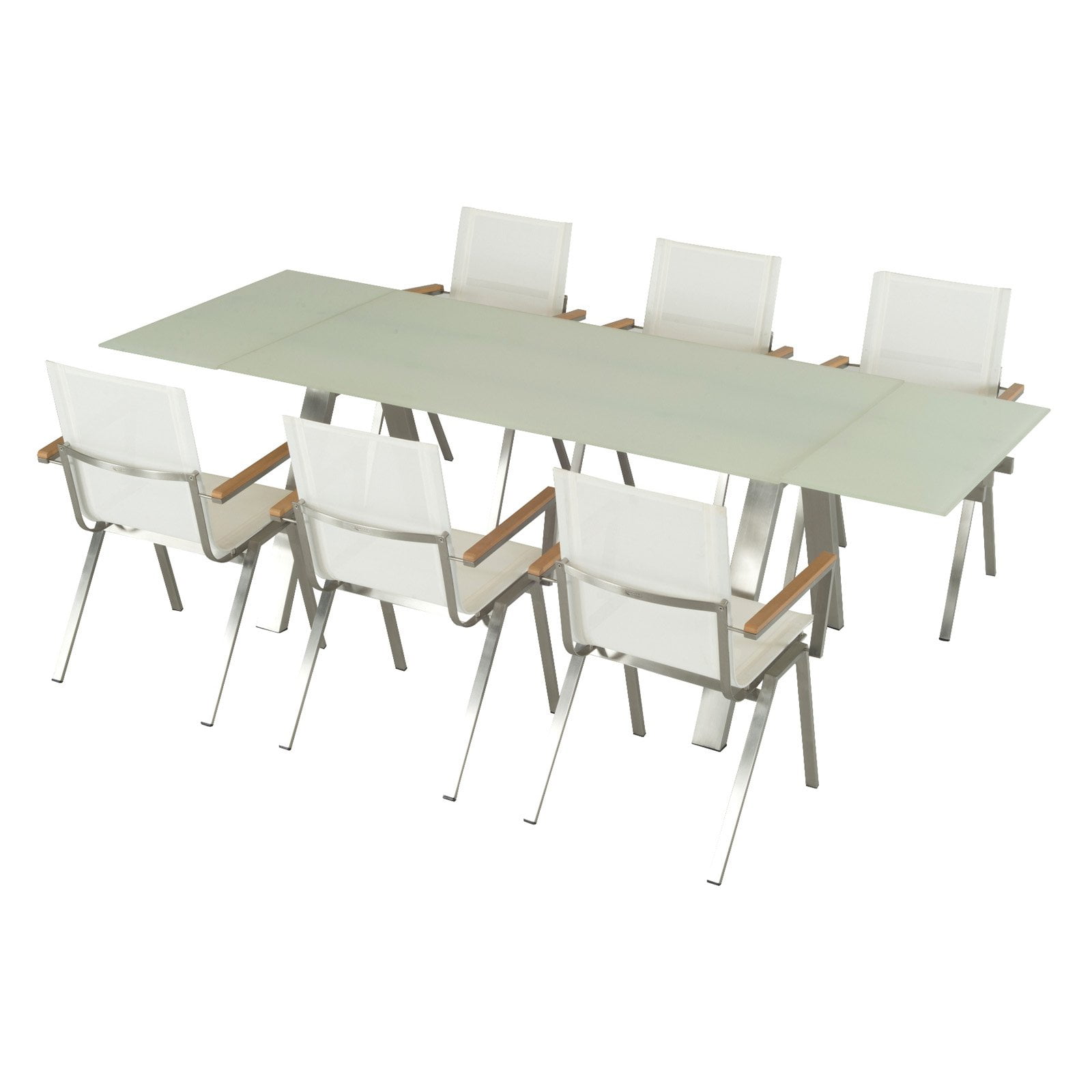 Renava Raffia Outdoor 7 Piece Dining Set Walmart Com Walmart Com