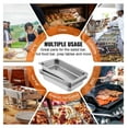 thumbnail image 6 of Steam Table Pans 6 Pack, 20.9x12.8x3.9 Inch Full Size 20 Gallon Stainless Steel Hotel Pans, Deep Food Container Oven Trays for Buffet Catering, 6 of 7