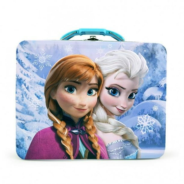 Disney Frozen 30339385 Tin Lunch Box Purple