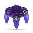 thumbnail image 1 of Control TeknoGame  para Nintendo 64 N64 morado uva, 1 of 2