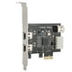 thumbnail image 2 of PCI -E 1X a 3 puertos 1394A (2 de 1) Tarjeta vertical Tarjeta de captura de vídeo de 800 Mbps, 2 of 9
