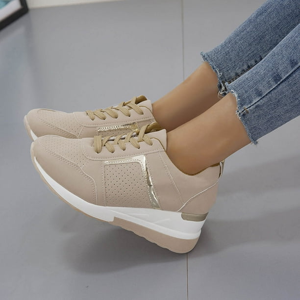 Zapatos deportivos de mujer con lentejuelas y punta redonda dulces informales de nueva moda de otoño Wmkox8yii shalkjhdk226