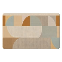 Transform Your Home with Boho Small Rug - Soft & Ultra-Thin Non-Slip Kitchen Rugs - Washable Entryway Indoor Door Mat with Geometric Modern Bohemia Design for Bathroom, Bedroom, Office, 20x32 inch